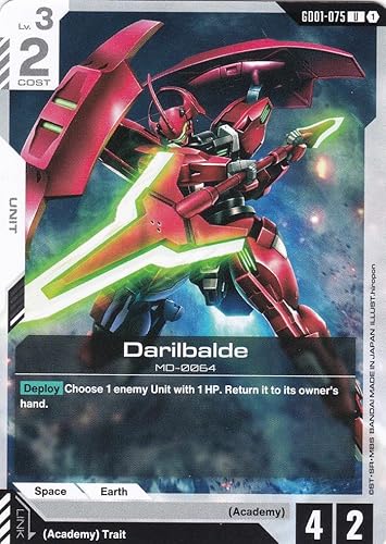 Daribalde MD-0064 - GD01-075 - Uncommon - Newtype Rising - Gundam TCG - Einzelkarte - Offiziell - Anime - mit LMS-Trading Karte Daribalde MD-0064 - GD01-075 - Uncommon - Newtype Rising - Gundam TCG - Einzelkarte - Offiziell - Anime - mit LMS-Trading Karte von LMS Trading