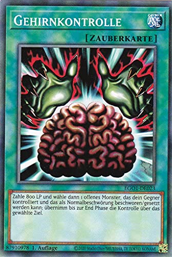 EGO1-DE023 - Gehirnkontrolle - Common - Reprint - Deutsch - Egyptian God Deck: Obelisk der Peiniger - mit LMS Trading Fieldcenter-Karte Yugioh EGO1-DE023 - Gehirnkontrolle - Common - Reprint - Deutsch - Egyptian God Deck: Obelisk der Peiniger - mit LMS Trading Fieldcenter-Karte Yugioh von LMS Trading