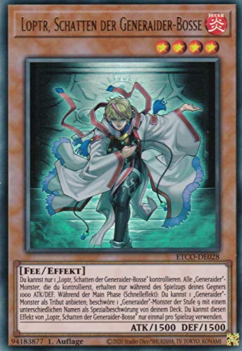 ETCO-DE028 - Loptr, Schatten der Generaider - Bosse - Ultra Rare - 1. Auflage - Deutsch - Eternity Code - mit LMS Trading Fieldcenter-Karte Yugioh ETCO-DE028 - Loptr, Schatten der Generaider - Bosse - Ultra Rare - 1. Auflage - Deutsch - Eternity Code - mit LMS Trading Fieldcenter-Karte Yugioh von LMS Trading