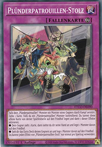 ETCO-DE090 - Plünderpatrouillen - Stolz - Common - 1. Auflage - Deutsch - Eternity Code - mit LMS Trading Fieldcenter-Karte Yugioh von LMS Trading