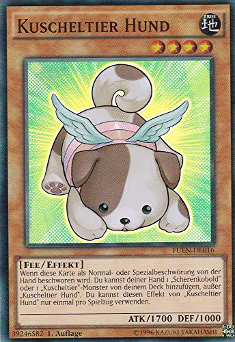 FUEN-DE016 - Kuscheltier Hund - Super Rare - Deutsch - Fusion Enforcers - mit LMS Trading Fieldcenter-Karte Yugioh FUEN-DE016 - Kuscheltier Hund - Super Rare - Deutsch - Fusion Enforcers - mit LMS Trading Fieldcenter-Karte Yugioh von LMS Trading