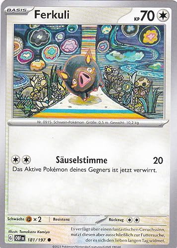Ferkuli - OBF 181/197 - Common - Karmesin & Purpur - Obsidianflammen - mit LMS Trading Grußkarte Ferkuli - OBF 181/197 - Common - Karmesin & Purpur - Obsidianflammen - mit LMS Trading Grußkarte von LMS Trading