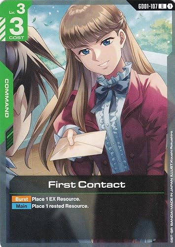 First Contact - GD01-107 - Uncommon - Newtype Rising - Gundam TCG - Einzelkarte - Offiziell - Anime - mit LMS-Trading Karte First Contact - GD01-107 - Uncommon - Newtype Rising - Gundam TCG - Einzelkarte - Offiziell - Anime - mit LMS-Trading Karte von LMS Trading