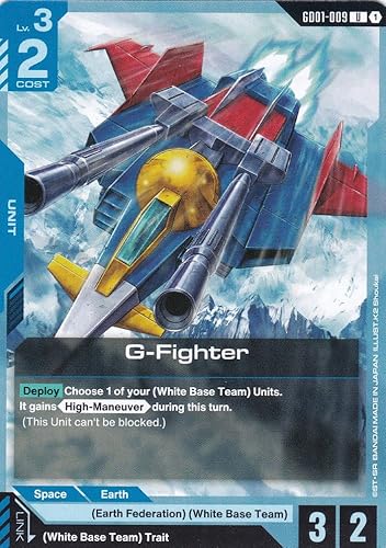 G-Fighter - GD01-009 - Uncommon - Newtype Rising - Gundam TCG - Einzelkarte - Offiziell - Anime - mit LMS-Trading Karte G-Fighter - GD01-009 - Uncommon - Newtype Rising - Gundam TCG - Einzelkarte - Offiziell - Anime - mit LMS-Trading Karte von LMS Trading
