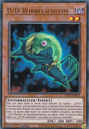 GFP2-DE074 - D/D-Wirbelschleim - Ultra Rare - 1. Auflage - Deutsch - Ghost from The Past II The Second Hunting - mit LMS Trading Fieldcenter-Karte Yugioh von LMS Trading