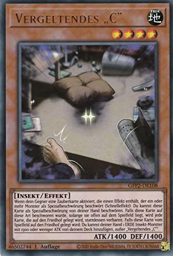 GFP2-DE108 - Vergeltendes „C“ - Ultra Rare - 1. Auflage - Deutsch - Ghost from The Past II The Second Hunting - mit LMS Trading Fieldcenter-Karte Yugioh GFP2-DE108 - Vergeltendes „C“ - Ultra Rare - 1. Auflage - Deutsch - Ghost from The Past II The Second Hunting - mit LMS Trading Fieldcenter-Karte Yugioh von LMS Trading