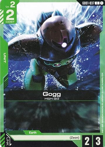 Gogg MSM-03 - GD01-037 - Common - Newtype Rising - Gundam TCG - Einzelkarte - Offiziell - Anime - mit LMS-Trading Karte Gogg MSM-03 - GD01-037 - Common - Newtype Rising - Gundam TCG - Einzelkarte - Offiziell - Anime - mit LMS-Trading Karte von LMS Trading
