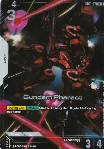 Gundam Pharact FP/A-77 (Alt. Art) - GD01-071 - Rare - Newtype Rising - Gundam TCG - Einzelkarte - Offiziell - Anime - mit LMS-Trading Karte von LMS Trading