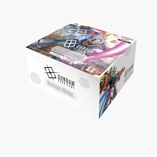Gundam TCG Display – Newtype Rising (24 Booster Packs) – Englisch – Original Bandai Trading Card Game – Anime Kartenspiel für Sammler & Turnierspieler – Neu & versiegelt von LMS Trading