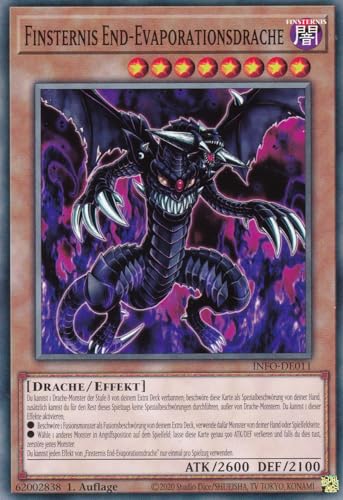 INFO-DE011 - Finsternis End-Evaporationsdrache - Common - Deutsch - 1. Auflage - The Infinite Forbidden - mit LMS Trading Fieldcenter-Karte Yugioh INFO-DE011 - Finsternis End-Evaporationsdrache - Common - Deutsch - 1. Auflage - The Infinite Forbidden - mit LMS Trading Fieldcenter-Karte Yugioh von LMS Trading