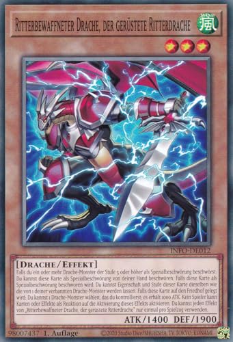 INFO-DE012 - Ritterbewaffneter Drache, der Gerüstete Ritterdrache - Common - Deutsch - 1. Auflage - The Infinite Forbidden - mit LMS Trading Fieldcenter-Karte Yugioh INFO-DE012 - Ritterbewaffneter Drache, der Gerüstete Ritterdrache - Common - Deutsch - 1. Auflage - The Infinite Forbidden - mit LMS Trading Fieldcenter-Karte Yugioh von LMS Trading