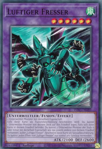 INFO-DE089 - Luftiger Fresser - Common - Deutsch - 1. Auflage - The Infinite Forbidden - mit LMS Trading Fieldcenter-Karte Yugioh INFO-DE089 - Luftiger Fresser - Common - Deutsch - 1. Auflage - The Infinite Forbidden - mit LMS Trading Fieldcenter-Karte Yugioh von LMS Trading