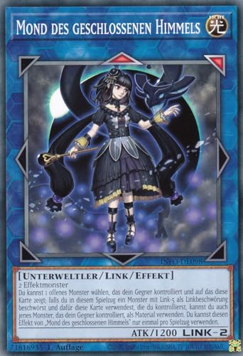 INFO-DE098 - Mond des Geschlossenen Himmels - Common - Deutsch - 1. Auflage - The Infinite Forbidden - mit LMS Trading Fieldcenter-Karte Yugioh INFO-DE098 - Mond des Geschlossenen Himmels - Common - Deutsch - 1. Auflage - The Infinite Forbidden - mit LMS Trading Fieldcenter-Karte Yugioh von LMS Trading