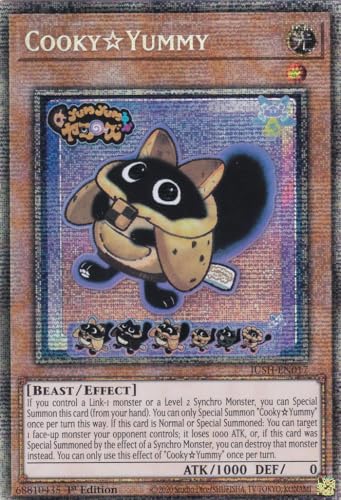 JUSH-EN017 - CookyYummy - Starlight Rare - Englisch - 1. Auflage - Justice Hunters - mit LMS Trading Fieldcenter-Karte Yugioh - Sammelkarte - TCG - Original JUSH-EN017 - CookyYummy - Starlight Rare - Englisch - 1. Auflage - Justice Hunters - mit LMS Trading Fieldcenter-Karte Yugioh - Sammelkarte - TCG - Original von LMS Trading