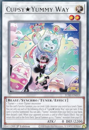 JUSH-EN020 - CookyYummy Way - Rare - Englisch - 1. Auflage - Justice Hunters - mit LMS Trading Fieldcenter-Karte Yugioh - Sammelkarte - TCG - Original JUSH-EN020 - CookyYummy Way - Rare - Englisch - 1. Auflage - Justice Hunters - mit LMS Trading Fieldcenter-Karte Yugioh - Sammelkarte - TCG - Original von LMS Trading