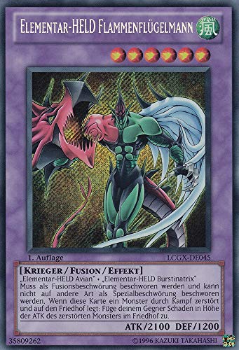 LCGX-DE045 - Elementar-HELD Flammenflügelmann - Secret Rare - Unlimitiert - DEUTSCH - Legendary Collection 2: Mega Pack - mit LMS Trading Fieldcenter-Karte Yugioh LCGX-DE045 - Elementar-HELD Flammenflügelmann - Secret Rare - Unlimitiert - DEUTSCH - Legendary Collection 2: Mega Pack - mit LMS Trading Fieldcenter-Karte Yugioh von LMS Trading