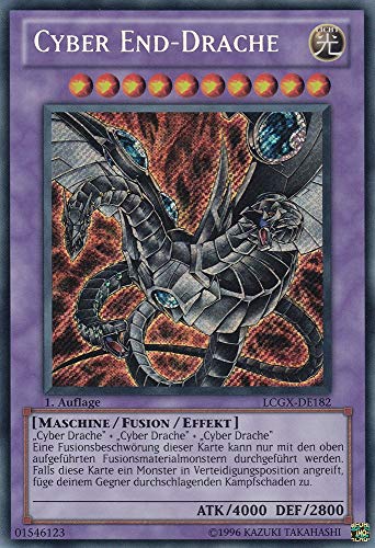 LCGX-DE182 - Cyber End-Drache (alternatives Artwork) - Secret Rare - Unlimitiert - DEUTSCH - Legendary Collection 2: Mega Pack - mit LMS Trading Fieldcenter-Karte Yugioh von LMS Trading