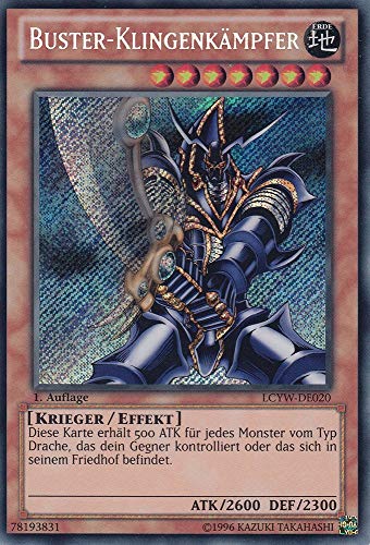 LCYW-DE020 - Buster-Klingenkämpfer - Secret Rare - Deutsch - Legendary Collection 3: Mega Pack - mit LMS Trading Fieldcenter-Karte Yugioh LCYW-DE020 - Buster-Klingenkämpfer - Secret Rare - Deutsch - Legendary Collection 3: Mega Pack - mit LMS Trading Fieldcenter-Karte Yugioh von LMS Trading