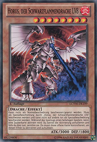 LCYW-DE199 - Horus der Schwarzflammendrache LV8 - Common - Deutsch - Legendary Collection 3: Mega Pack - mit LMS Trading Fieldcenter-Karte Yugioh LCYW-DE199 - Horus der Schwarzflammendrache LV8 - Common - Deutsch - Legendary Collection 3: Mega Pack - mit LMS Trading Fieldcenter-Karte Yugioh von LMS Trading