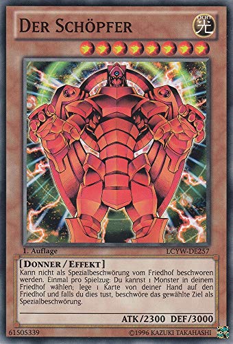 LCYW-DE257 - Der Schöpfer - Common - Deutsch - Legendary Collection 3: Mega Pack - mit LMS Trading Fieldcenter-Karte Yugioh von LMS Trading