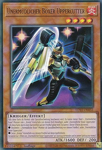 LD10-DE032 - Unermüdlicher Boxer Uppercutter - Ultra Rare - 1. Auflage - Deutsch - Legendary Duelists: Soulburning Volcano - mit LMS Trading Fieldcenter-Karte Yugioh LD10-DE032 - Unermüdlicher Boxer Uppercutter - Ultra Rare - 1. Auflage - Deutsch - Legendary Duelists: Soulburning Volcano - mit LMS Trading Fieldcenter-Karte Yugioh von LMS Trading