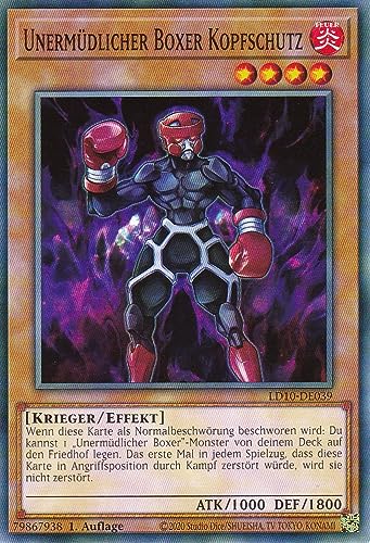 LD10-DE039 - Unermüdlicher Boxer Kopfschutz - Common - 1. Auflage - Deutsch - Legendary Duelists: Soulburning Volcano - mit LMS Trading Fieldcenter-Karte Yugioh LD10-DE039 - Unermüdlicher Boxer Kopfschutz - Common - 1. Auflage - Deutsch - Legendary Duelists: Soulburning Volcano - mit LMS Trading Fieldcenter-Karte Yugioh von LMS Trading