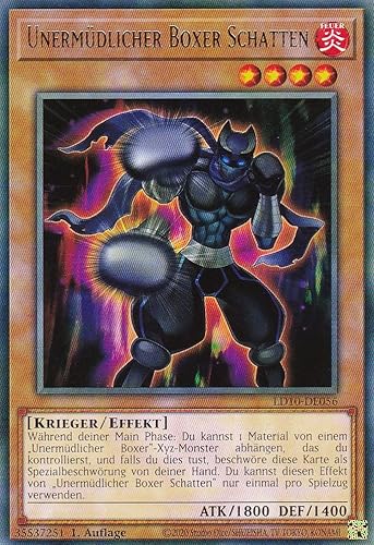 LD10-DE056 - Unermüdlicher Boxer Schatten - Common - 1. Auflage - Deutsch - Legendary Duelists: Soulburning Volcano - mit LMS Trading Fieldcenter-Karte Yugioh LD10-DE056 - Unermüdlicher Boxer Schatten - Common - 1. Auflage - Deutsch - Legendary Duelists: Soulburning Volcano - mit LMS Trading Fieldcenter-Karte Yugioh von LMS Trading