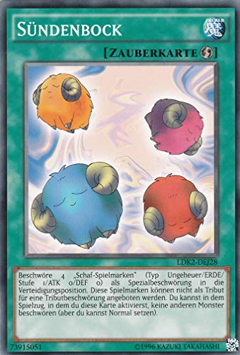 LDK2-DEJ28 - Sündenbock - Common - Reprint - Deutsch - Legendary Decks II - mit LMS Trading Fieldcenter-Karte Yugioh LDK2-DEJ28 - Sündenbock - Common - Reprint - Deutsch - Legendary Decks II - mit LMS Trading Fieldcenter-Karte Yugioh von LMS Trading