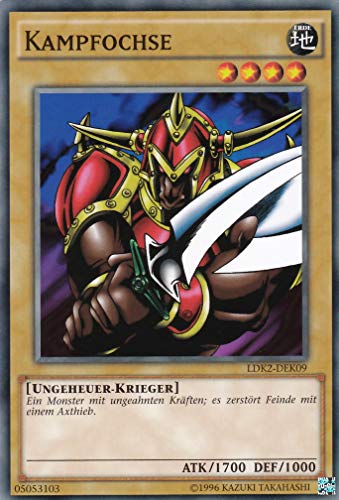 LDK2-DEK09 - Kampfochse - Common - Reprint - Deutsch - Legendary Decks II - mit LMS Trading Fieldcenter-Karte Yugioh LDK2-DEK09 - Kampfochse - Common - Reprint - Deutsch - Legendary Decks II - mit LMS Trading Fieldcenter-Karte Yugioh von LMS Trading