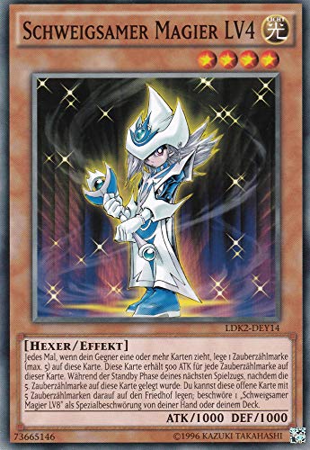 LDK2-DEY14 - Schweigsamer Magier LV4 - Common - Reprint - Deutsch - Legendary Decks II - mit LMS Trading Fieldcenter-Karte Yugioh LDK2-DEY14 - Schweigsamer Magier LV4 - Common - Reprint - Deutsch - Legendary Decks II - mit LMS Trading Fieldcenter-Karte Yugioh von LMS Trading