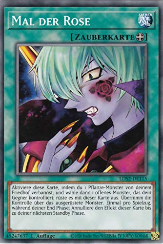 LDS2-DE115 - Mal der Rose - Common - 1. Auflage - Deutsch - Legendary Duelist Season 2 - mit LMS Trading Fieldcenter-Karte Yugioh LDS2-DE115 - Mal der Rose - Common - 1. Auflage - Deutsch - Legendary Duelist Season 2 - mit LMS Trading Fieldcenter-Karte Yugioh von LMS Trading