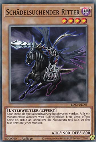 LDS3-DE005 - Schädelsuchender Ritter - Common - 1. Auflage - Deutsch - Legendary Duelists: Season 3 - mit LMS Trading Fieldcenter-Karte Yugioh LDS3-DE005 - Schädelsuchender Ritter - Common - 1. Auflage - Deutsch - Legendary Duelists: Season 3 - mit LMS Trading Fieldcenter-Karte Yugioh von LMS Trading