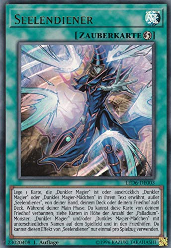 LED6-DE003 - Seelendiener - Ultra Rare - 1. Auflage - Deutsch - Legendary Duelist: Magical Hero - mit LMS Trading Fieldcenter-Karte Yugioh von LMS Trading