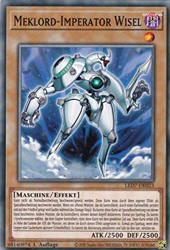 LED7-DE023 - Meklord-Imperator Wisel - Common - Reprint - Deutsch - Legendary Duelists: Rage of Ra - mit LMS Trading Fieldcenter-Karte Yugioh LED7-DE023 - Meklord-Imperator Wisel - Common - Reprint - Deutsch - Legendary Duelists: Rage of Ra - mit LMS Trading Fieldcenter-Karte Yugioh von LMS Trading
