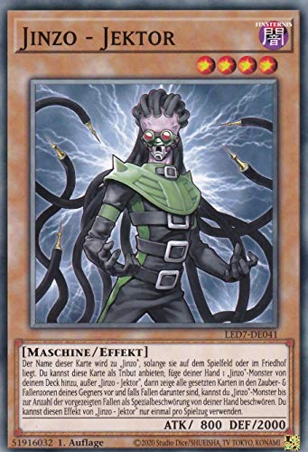 LED7-DE041 - Jinzo - Jektor - Common - Reprint - Deutsch - Legendary Duelists: Rage of Ra - mit LMS Trading Fieldcenter-Karte Yugioh LED7-DE041 - Jinzo - Jektor - Common - Reprint - Deutsch - Legendary Duelists: Rage of Ra - mit LMS Trading Fieldcenter-Karte Yugioh von LMS Trading