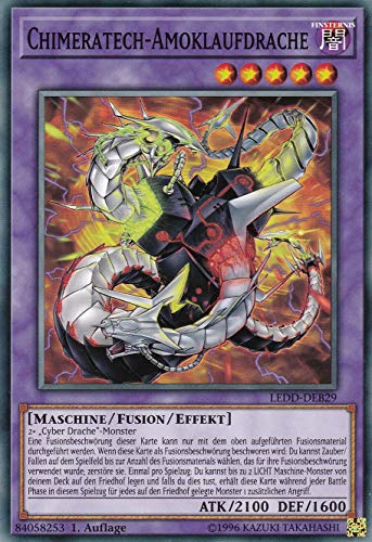 LEDD-DEB29 - Chimeratech-Amoklaufdrache - Common/Ultra Rare - 1. Auflage - DEUTSCH - Legendary Dragon Decks - mit LMS Trading Fieldcenter-Karte Yugioh LEDD-DEB29 - Chimeratech-Amoklaufdrache - Common/Ultra Rare - 1. Auflage - DEUTSCH - Legendary Dragon Decks - mit LMS Trading Fieldcenter-Karte Yugioh von LMS Trading