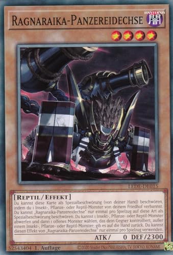 LEDE-DE015 - Ragnaraika-Panzereidechse - Common - 1. Auflage - Deutsch - Legacy of Destruction - mit LMS Trading Fieldcenter-Karte Yugioh LEDE-DE015 - Ragnaraika-Panzereidechse - Common - 1. Auflage - Deutsch - Legacy of Destruction - mit LMS Trading Fieldcenter-Karte Yugioh von LMS Trading