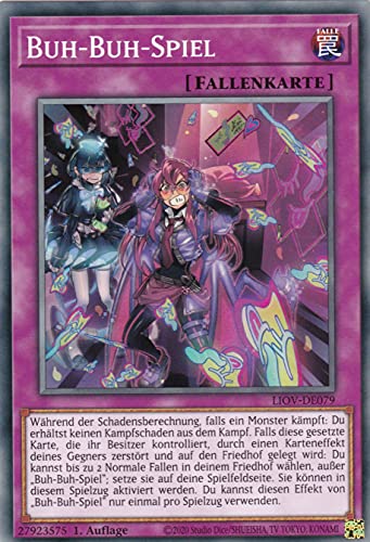 LIOV-DE079 - Buh-Buh-Spiel - Common - 1. Auflage - Deutsch - Lightning Overdrive - mit LMS Trading Fieldcenter-Karte Yugioh von LMS Trading