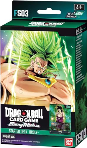 LMS Trading Dragon Ball Super Card Game: Starter Deck - Broly - Fusion World (FS03) - Englisch - 2 Spieler - 30 Minuten Spieldauer Grußkarte von LMS Trading