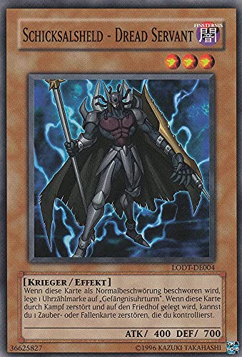 LODT-DE004 - Schicksalsheld - Dread Servant - Common - Deutsch - Light of Destruction - mit LMS Trading Fieldcenter-Karte Yugioh von LMS Trading