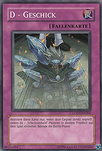 LODT-DE066 - D - Geschick - Common - Deutsch - Light of Destruction - mit LMS Trading Fieldcenter-Karte Yugioh von LMS Trading