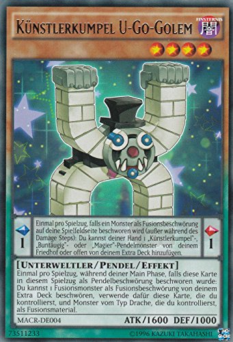 MACR-DE004 - Künstlerkumpel U-Go-Golem - Rare - 1. Auflage - DEUTSCH - Maximum Crisis - mit LMS Trading Fieldcenter-Karte Yugioh MACR-DE004 - Künstlerkumpel U-Go-Golem - Rare - 1. Auflage - DEUTSCH - Maximum Crisis - mit LMS Trading Fieldcenter-Karte Yugioh von LMS Trading