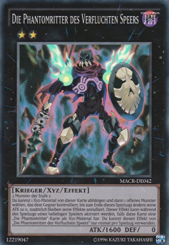 MACR-DE042 - Die Phantomritter des Verfluchten Speers - Super Rare - 1. Auflage - DEUTSCH - Maximum Crisis - mit LMS Trading Fieldcenter-Karte Yugioh MACR-DE042 - Die Phantomritter des Verfluchten Speers - Super Rare - 1. Auflage - DEUTSCH - Maximum Crisis - mit LMS Trading Fieldcenter-Karte Yugioh von LMS Trading