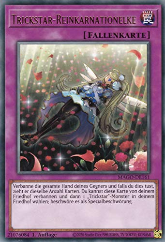 MAGO-DE161 - Trickstar-Reinkarnationelke - Rare - Reprint - Deutsch - Maximum Gold - mit LMS Trading Fieldcenter-Karte Yugioh MAGO-DE161 - Trickstar-Reinkarnationelke - Rare - Reprint - Deutsch - Maximum Gold - mit LMS Trading Fieldcenter-Karte Yugioh von LMS Trading
