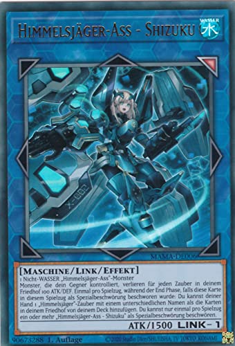 MAMA-DE006 - Himmelsjäger-Ass - Shizuku - Ultra Rare - 1. Auflage - Deutsch - Magnificent Mavens - mit LMS Trading Fieldcenter-Karte Yugioh MAMA-DE006 - Himmelsjäger-Ass - Shizuku - Ultra Rare - 1. Auflage - Deutsch - Magnificent Mavens - mit LMS Trading Fieldcenter-Karte Yugioh von LMS Trading