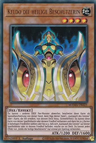 MAMA-DE025 - Keldo die heilige Beschützerin - Ultra Rare - 1. Auflage - Deutsch - Magnificent Mavens - mit LMS Trading Fieldcenter-Karte Yugioh MAMA-DE025 - Keldo die heilige Beschützerin - Ultra Rare - 1. Auflage - Deutsch - Magnificent Mavens - mit LMS Trading Fieldcenter-Karte Yugioh von LMS Trading