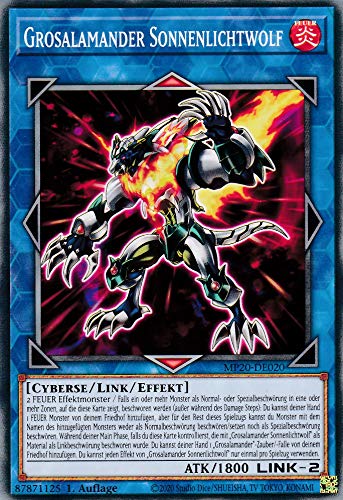 MP20-DE020 - Grosalamander Sonnenlichtwolf - Common - Reprint - Deutsch - 2020 Tin of Lost Memories Mega Pack - mit LMS Trading Fieldcenter-Karte Yugioh MP20-DE020 - Grosalamander Sonnenlichtwolf - Common - Reprint - Deutsch - 2020 Tin of Lost Memories Mega Pack - mit LMS Trading Fieldcenter-Karte Yugioh von LMS Trading
