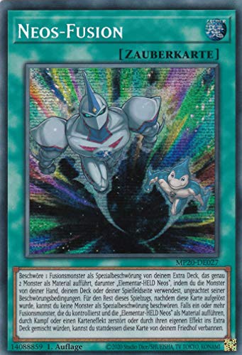 MP20-DE027 - Neos-Fusion - Prismatic Secret Rare - Reprint - Deutsch - 2020 Tin of Lost Memories Mega Pack - mit LMS Trading Fieldcenter-Karte Yugioh MP20-DE027 - Neos-Fusion - Prismatic Secret Rare - Reprint - Deutsch - 2020 Tin of Lost Memories Mega Pack - mit LMS Trading Fieldcenter-Karte Yugioh von LMS Trading