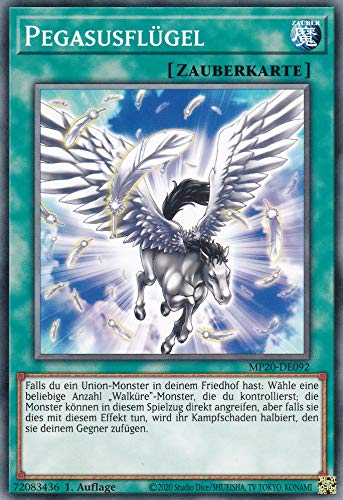 MP20-DE092 - Pegasusflügel - Common - Reprint - Deutsch - 2020 Tin of Lost Memories Mega Pack - mit LMS Trading Fieldcenter-Karte Yugioh MP20-DE092 - Pegasusflügel - Common - Reprint - Deutsch - 2020 Tin of Lost Memories Mega Pack - mit LMS Trading Fieldcenter-Karte Yugioh von LMS Trading