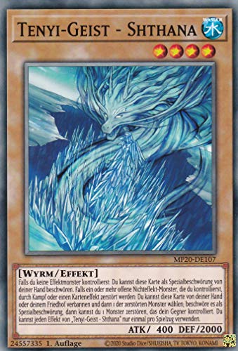 MP20-DE107 - Tenyi-Geist - Shthana - Common - Reprint - Deutsch - 2020 Tin of Lost Memories Mega Pack - mit LMS Trading Fieldcenter-Karte Yugioh von LMS Trading